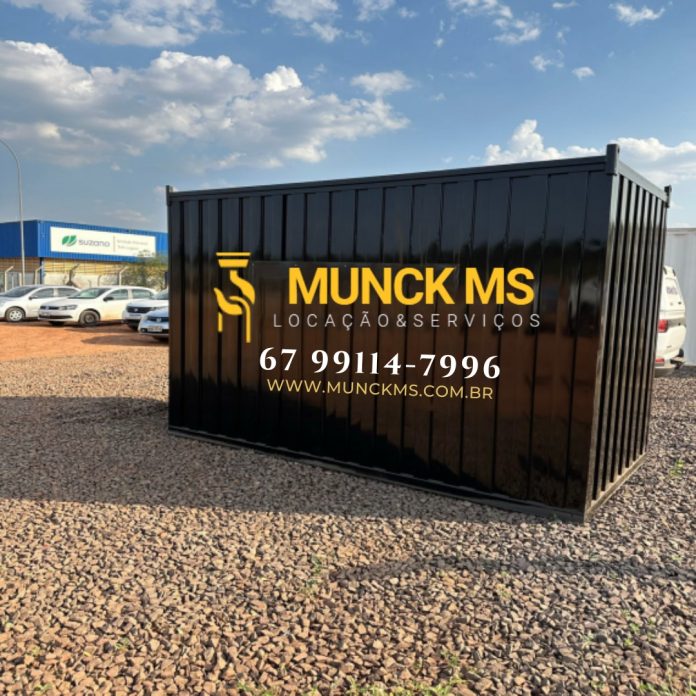 locação de Munck e Containers. Inocência