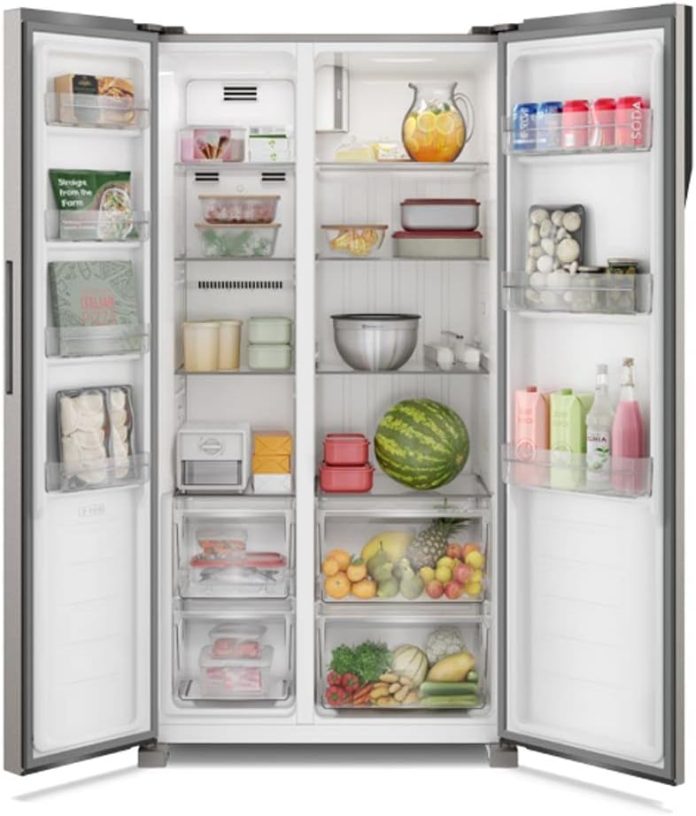 Geladeira Electrolux Side by Side Efficient com Tecnologia Autosense 435L (IS4S) 220V
